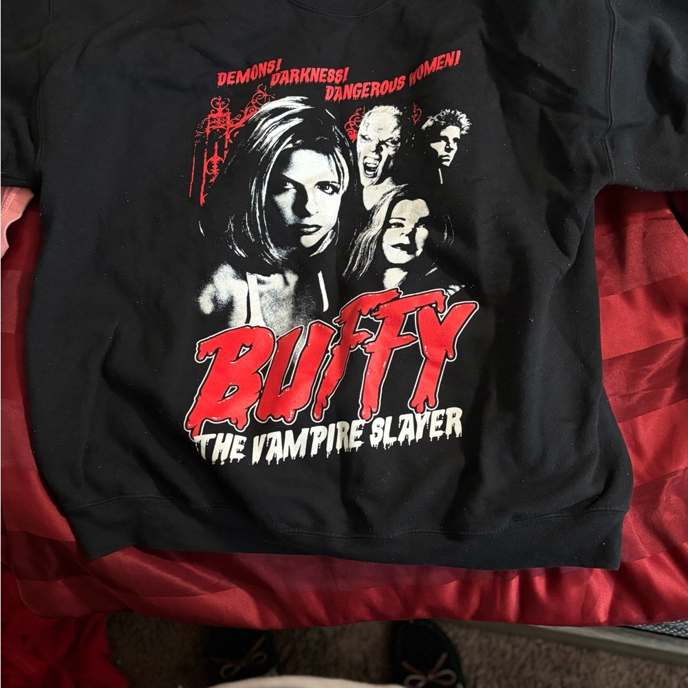 Buffy the Vampire Slayer Black Kids Shirt